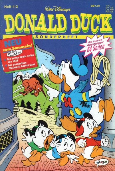 Die tollsten Geschichten von Donald Duck Sonderheft 113 (Z1-), Ehapa
