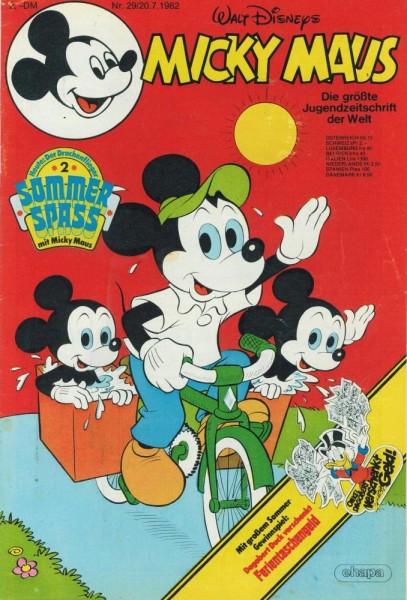 Micky Maus 1982/ 29 (Z1), Ehapa
