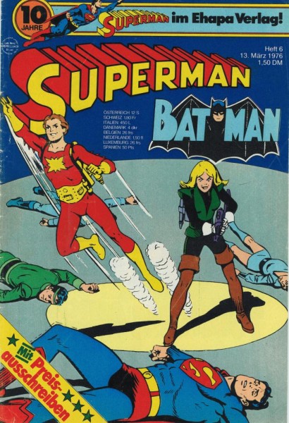 Superman 1976/ 6 (Z1-), Ehapa