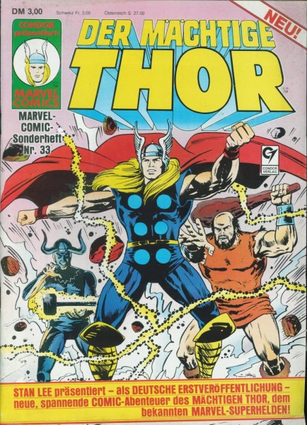 Marvel Comic Sonderheft 33 (Z1), Condor