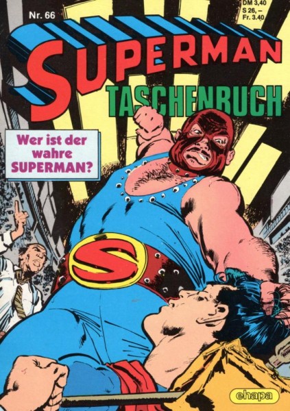 Superman Taschenbuch 66 (Z1), Ehapa