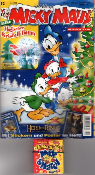 Micky Maus 2003/ 52 (Z0-1), Ehapa