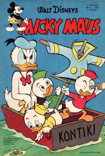 Micky Maus 1956/ 9 (Z1-2), Ehapa