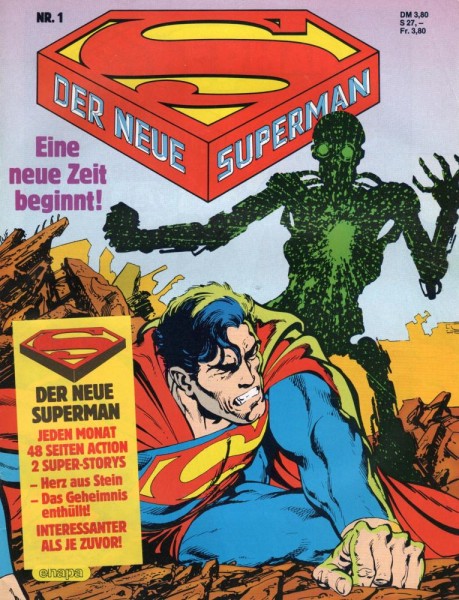 Der neue Superman 1987 1 (Z1-), Ehapa