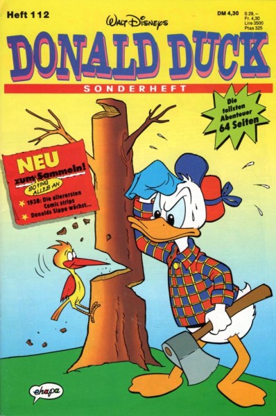 Die tollsten Geschichten von Donald Duck Sonderheft 112 (Z1), Ehapa