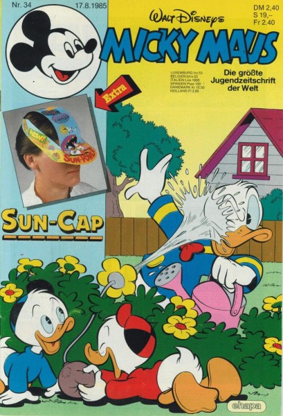 Micky Maus 1985/ 34 (Z1-), Ehapa