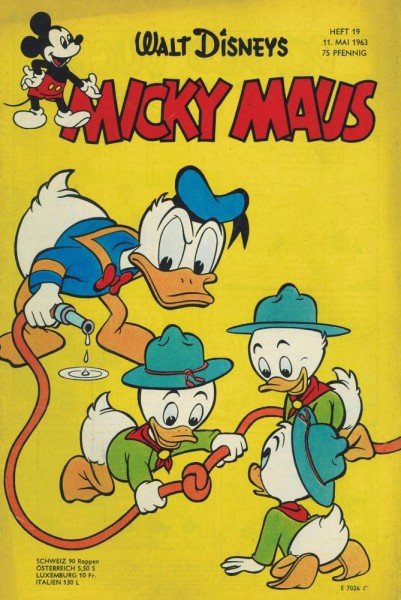 Micky Maus 1963/ 19 (Z1, SM), Ehapa