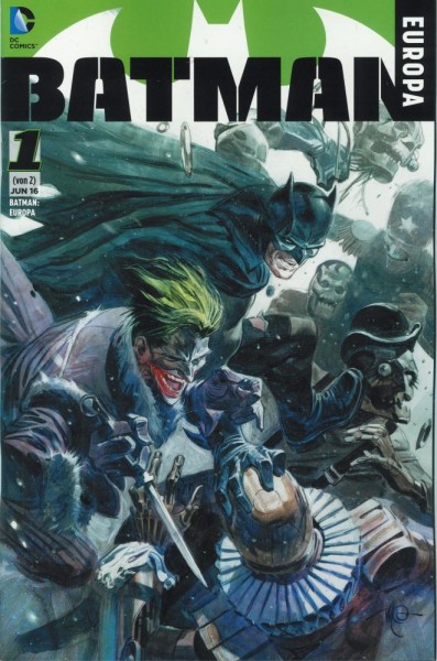 Batman - Europa 1 von 2 Comic Salon Erlangen 2016, Panini