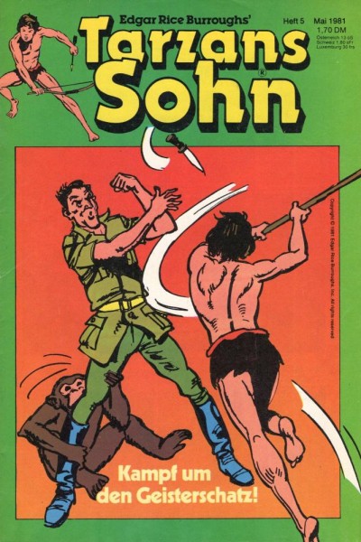 Tarzans Sohn 1981/ 5 (Z0), Ehapa