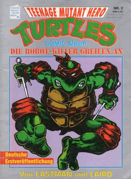 Teenage Mutant Hero Turtles Comic-Album 2 (Z2), Condor