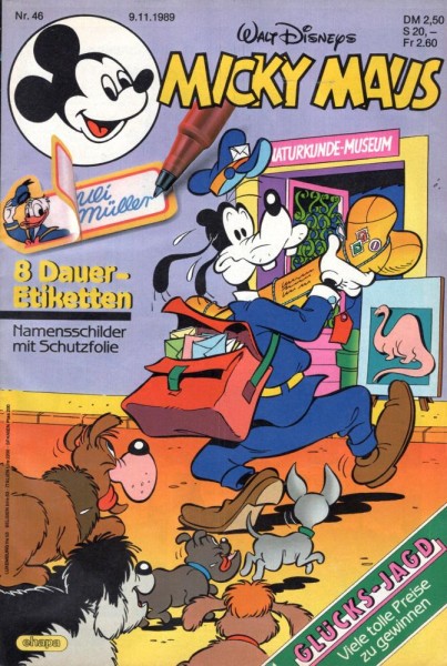 Micky Maus 1989/ 46 (Z0-1), Ehapa