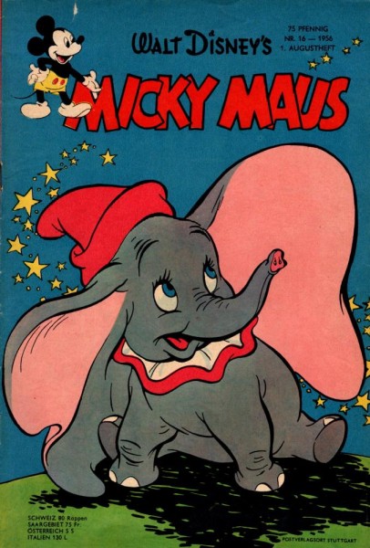 Micky Maus 1956/ 16 (Z1-2), Ehapa