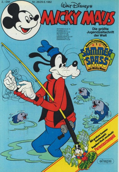 Micky Maus 1982/ 26 (Z1), Ehapa