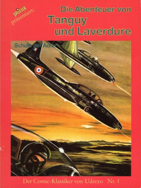 Die Abenteuer von Tanguy und Laverdure 1 (Z0, 1. Aufl.), Splitter