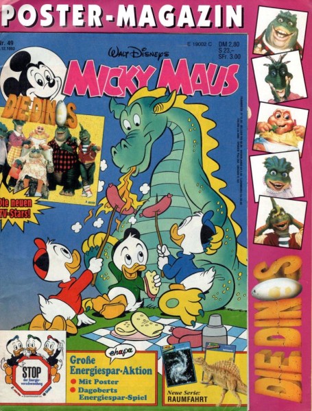 Micky Maus 1993/ 49 (Z0-1), Ehapa