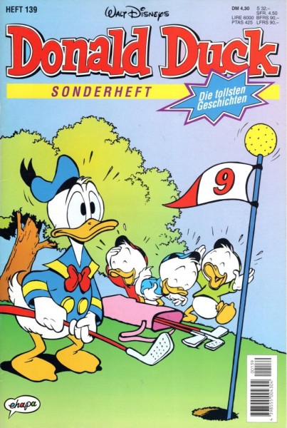 Die tollsten Geschichten von Donald Duck Sonderheft 139 (Z0-1), Ehapa