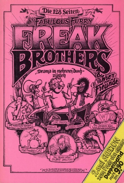 Fabulous Furry Freak Brothers - Die 128 Seiten (Z1-), Zweitausendeins
