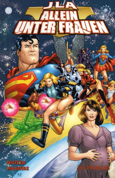 DC-Premium 14 - JLA: Allein unter Frauen (Z0), Panini