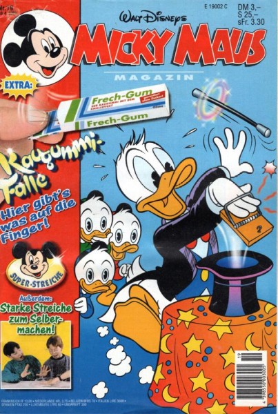Micky Maus 1997/ 19 (Z1), Ehapa