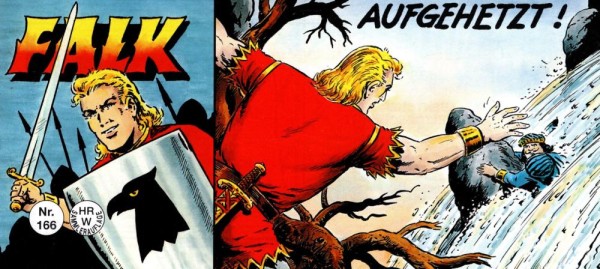 Falk Piccolo 166 - Variant Cover Sprechblase (Z0), Hethke