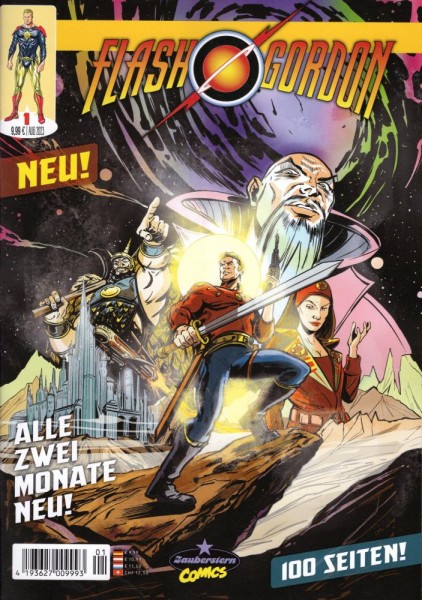 Flash Gordon Magazin 1, Zauberstern Comics