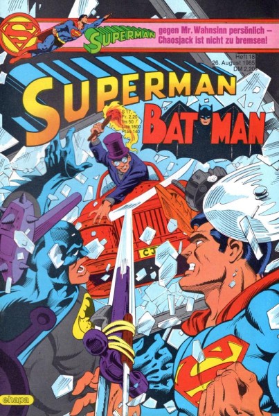 Superman 1985/ 18 (Z0), Ehapa