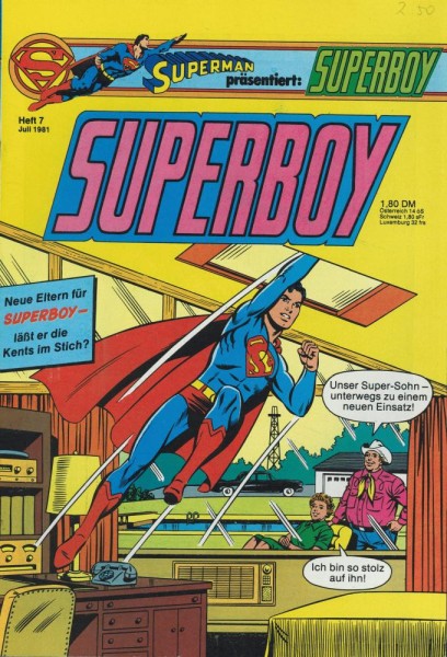 Superboy 1981/ 7 (Z0-1), Ehapa