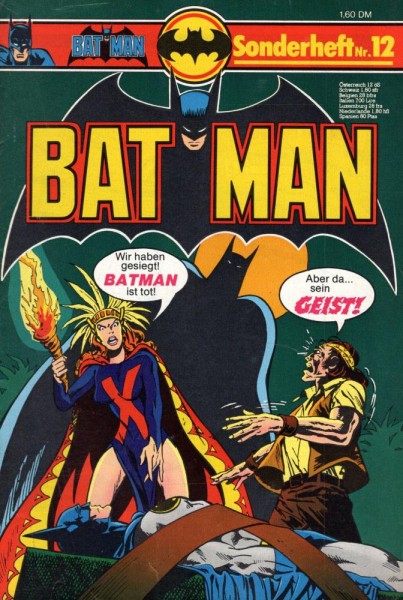 Batman Sonderheft 12 (Z1), Ehapa