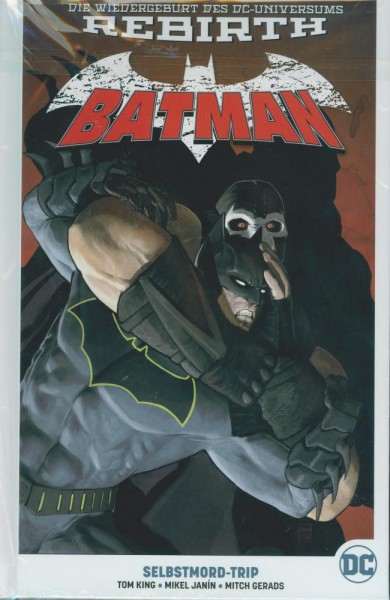 Batman Rebirth Paperback 2 mit Blechschild (lim. 666 Expl.), Panini