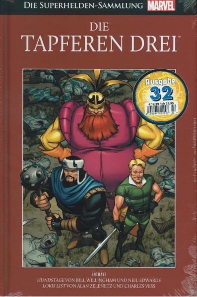 Die Marvel Superhelden-Sammlung 32 - Die Tapferen Drei, Panini
