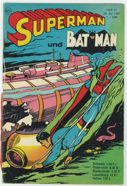 Superman 1967/ 15 (Z4), Ehapa