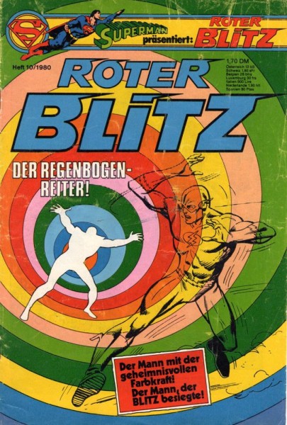 Roter Blitz 1980/ 10 (Z1-2/2, Sm), Ehapa