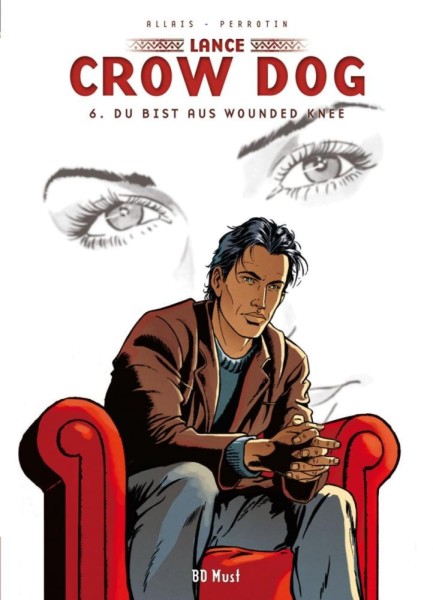 Lance Crow Dog 6 ohne Ex-Libris, BD Must