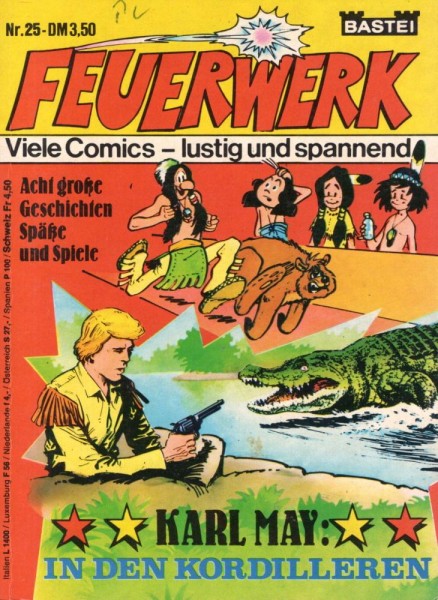 Fröhliches Feuerwerk Taschenbuch 25 (Z1-, Sz), Bastei
