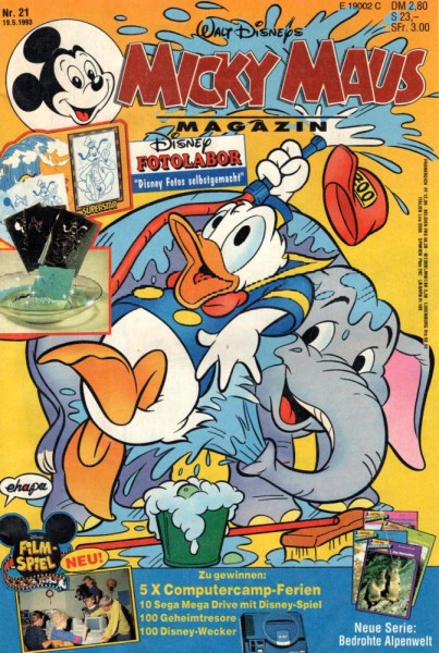 Micky Maus 1993/ 21 (Z0-1), Ehapa