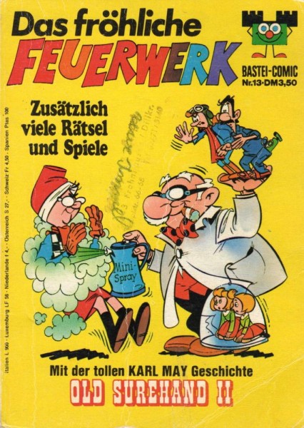Fröhliches Feuerwerk Taschenbuch 13 (Z1-2, St), Bastei