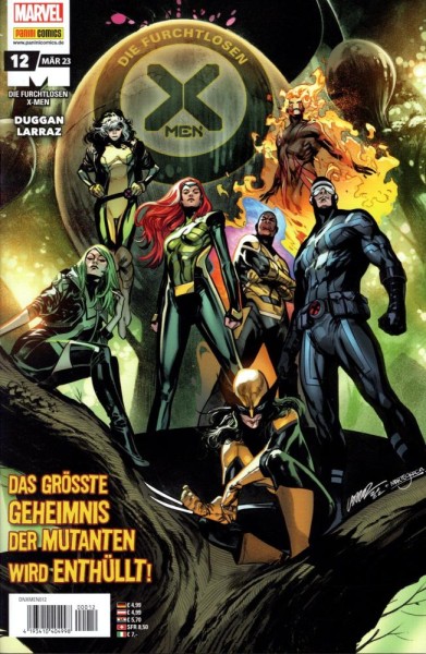 Die furchtlosen X-Men 12, Panini