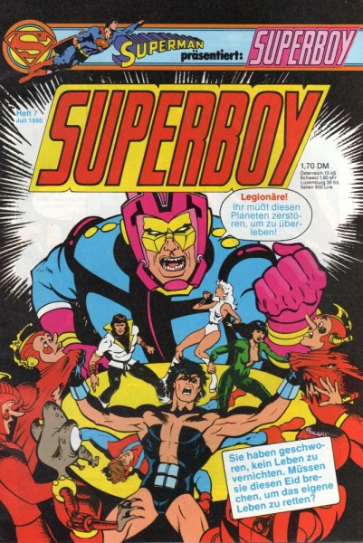 Superboy 1980/ 7 (Z0), Ehapa