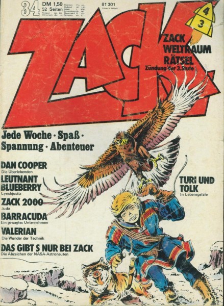 Zack 1973/34 (Z2-3, Sz), Koralle