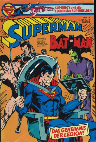 Superman 1978/ 13 (Z2), Ehapa
