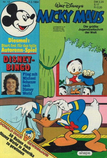 Micky Maus 1984/ 12 (Z0-1/1), Ehapa
