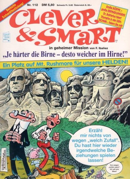 Clever & Smart 112 (Z1, 1. Auflage), Condor
