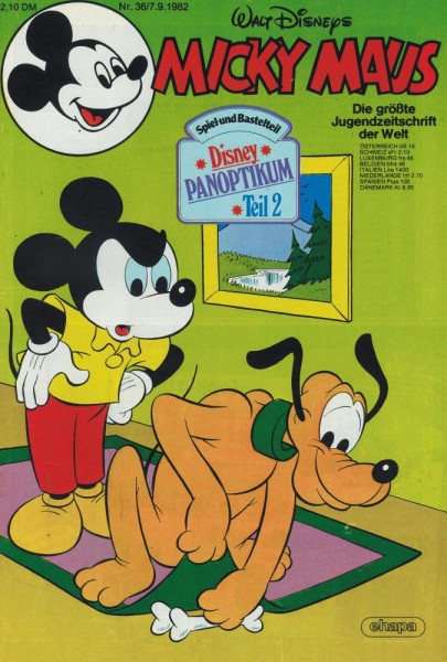 Micky Maus 1982/ 36 (Z0-1), Ehapa