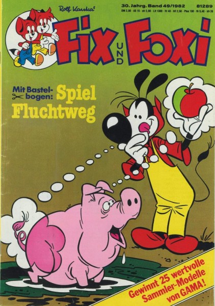 Fix und Foxi 30. Jg. 49 (Z1-), Pabel