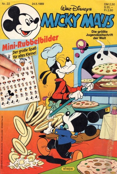 Micky Maus 1989/ 22 (Z1), Ehapa