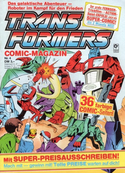 Transformers - Comic Magazin 4 (Z1), Condor