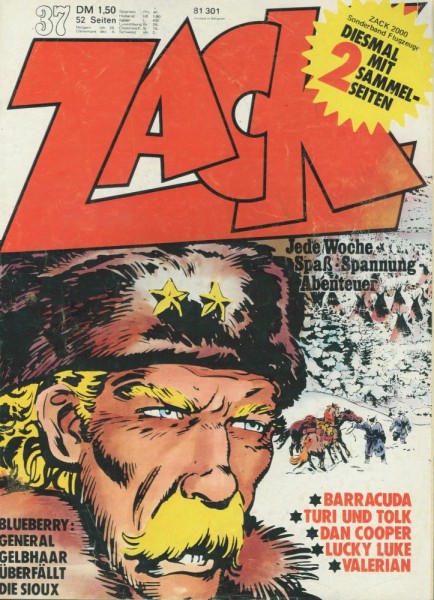 Zack 1973/37 (Z1-2), Koralle