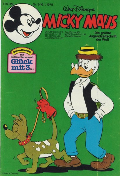 Micky Maus 1979/ 3 (Z1), Ehapa