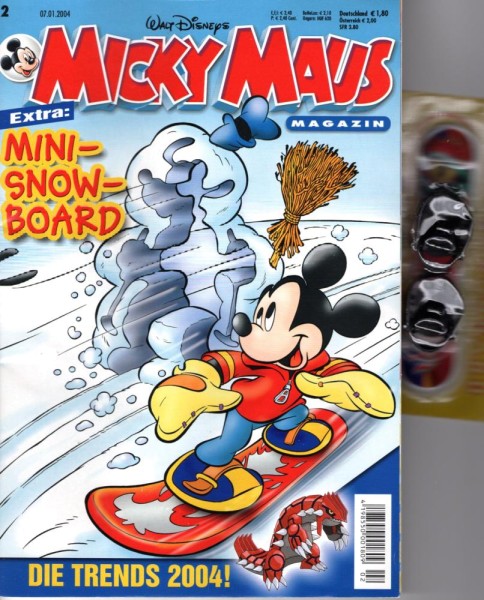 Micky Maus 2004/ 2 (Z1), Ehapa
