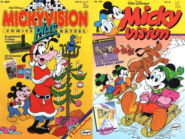 Mickyvision 2. Serie 1991 / 1-26 (Z1), Ehapa